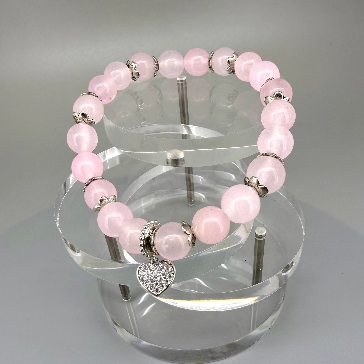 Mala Bracelet ‘Rose Quartz’ - 18cm