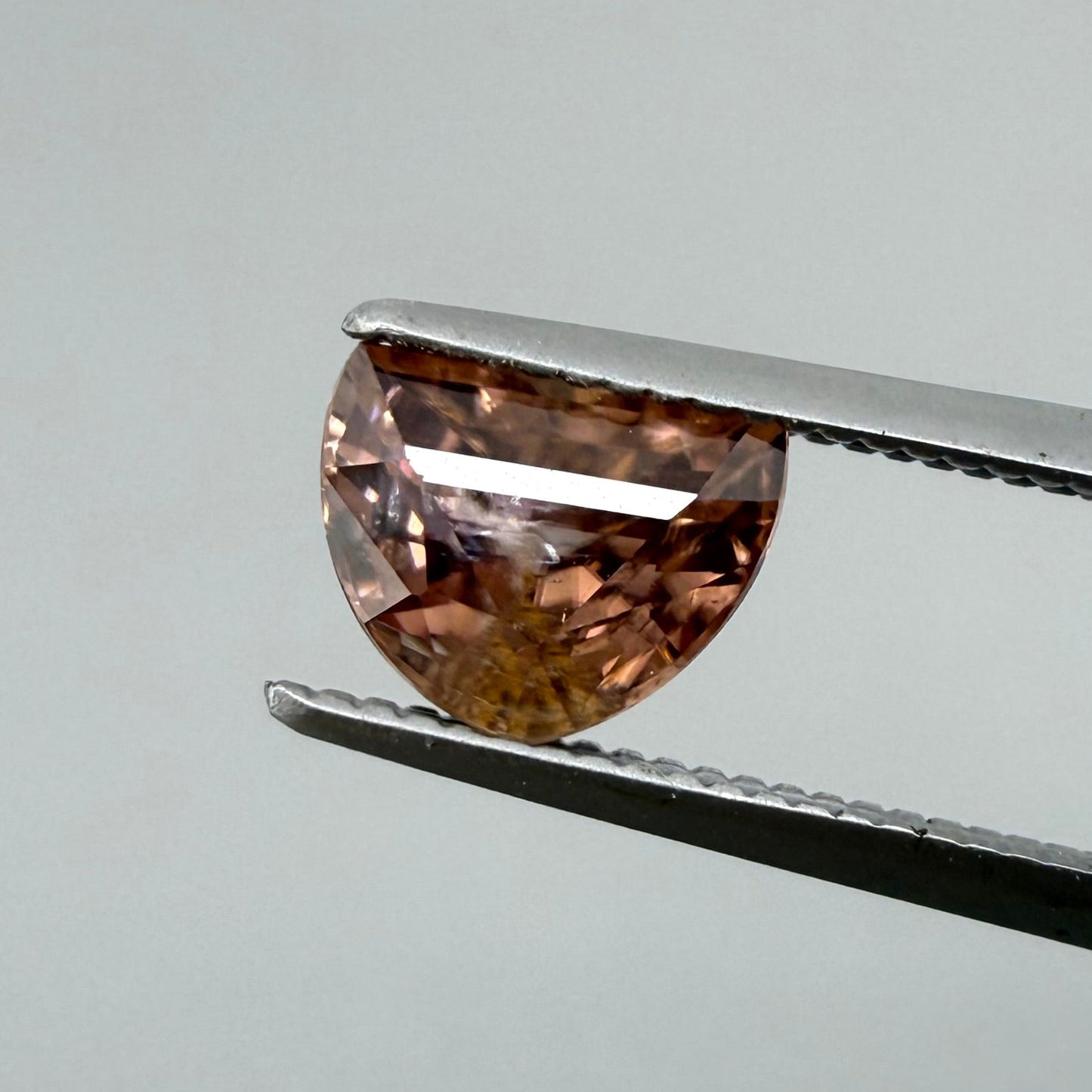 Peach-Pink Zircon Fancy 1.39 Ct