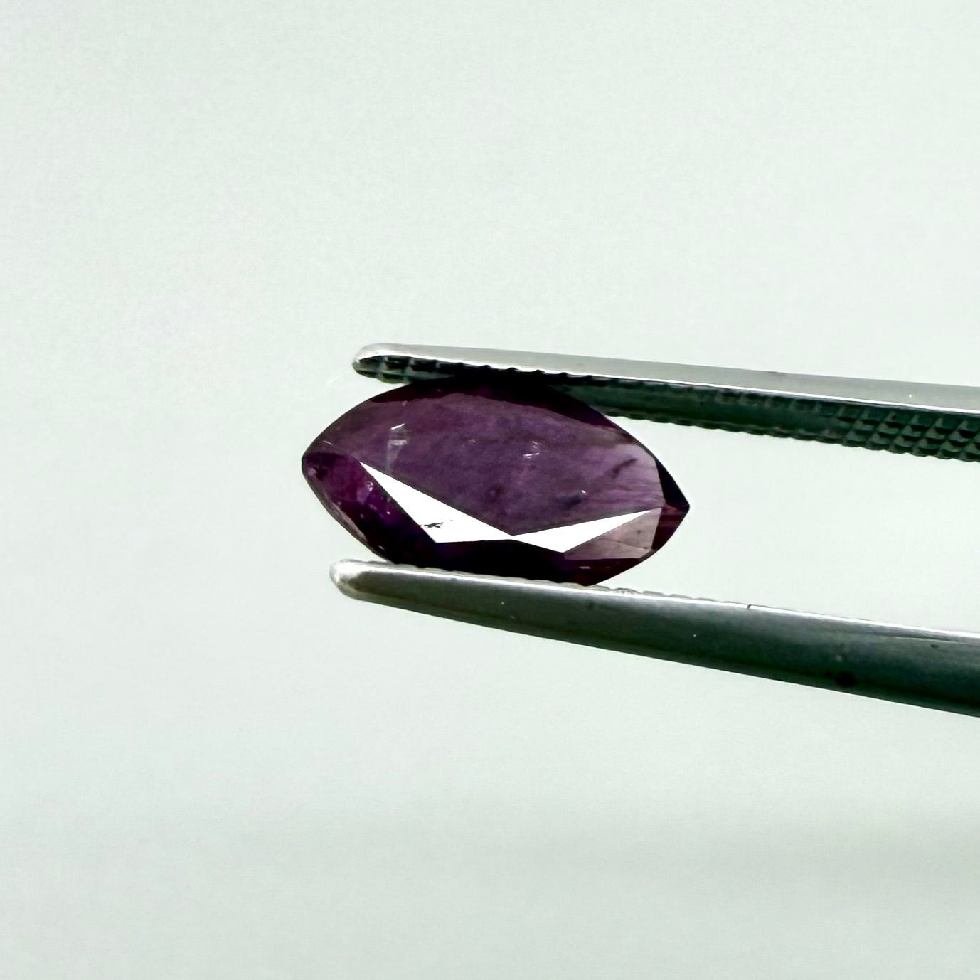 Pink-Purple Sapphire Marquise 0.98 Ct
