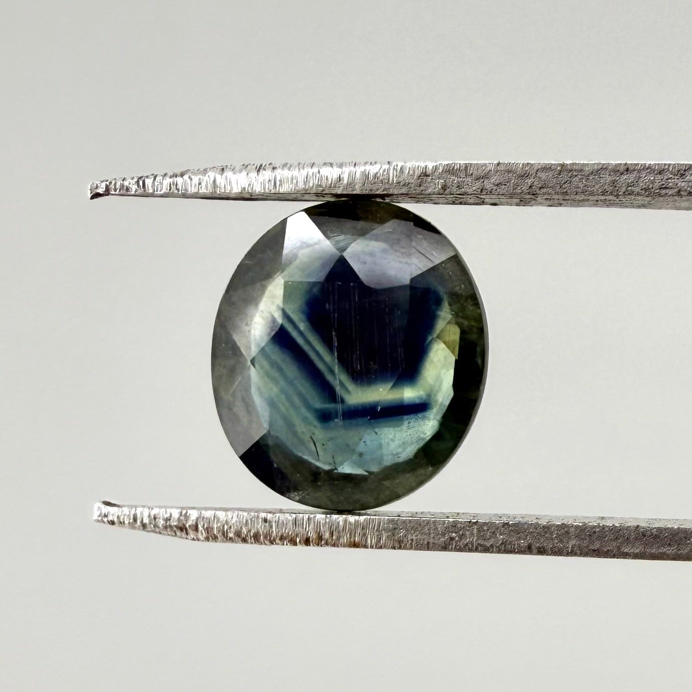 Bi-Color (Blue Hues Turquoise) Oval 1.45 Ct