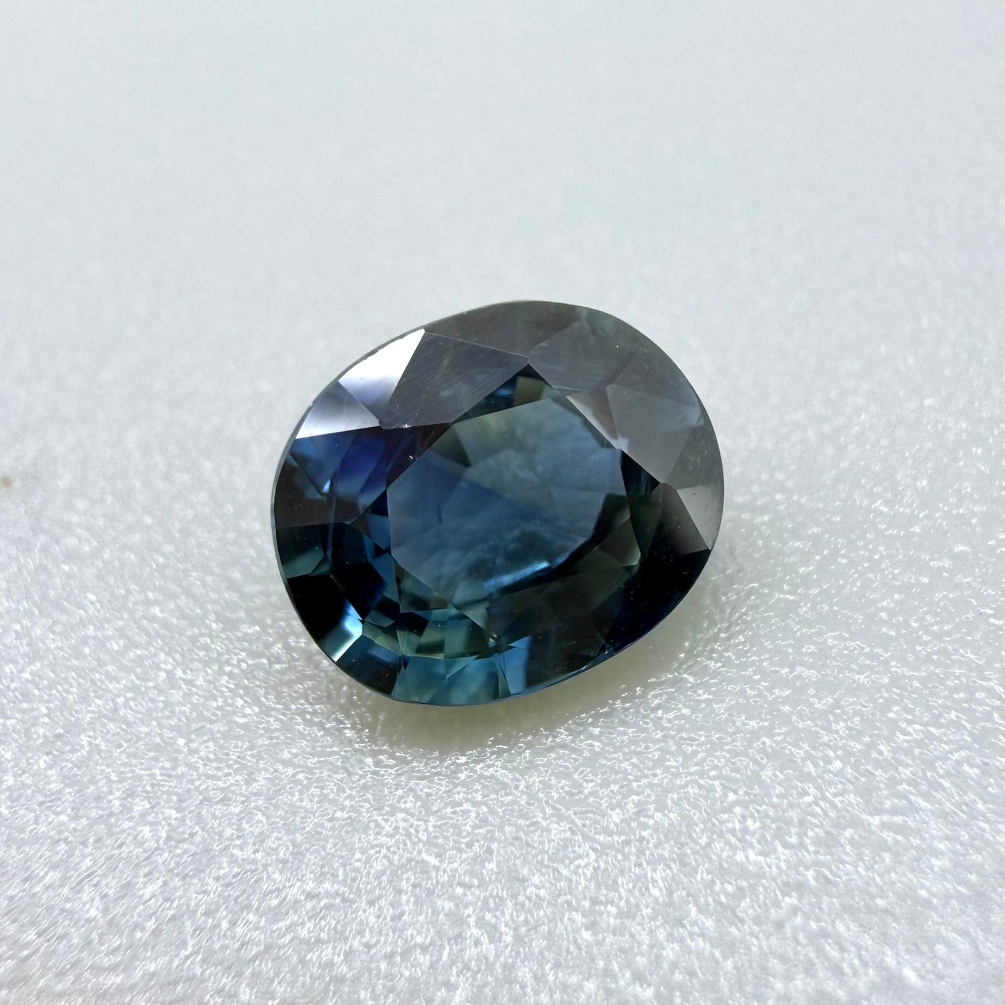 Bi-Color (Blue Yellow) Sapphire Oval 1.19 Ct