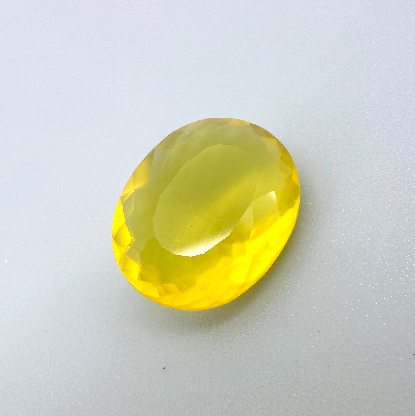 Yellow-Orange Opal Oval 5.45 Ct