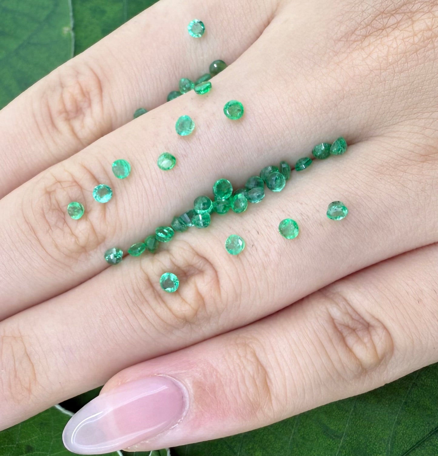 Emerald Lot Round 3.14 Ct