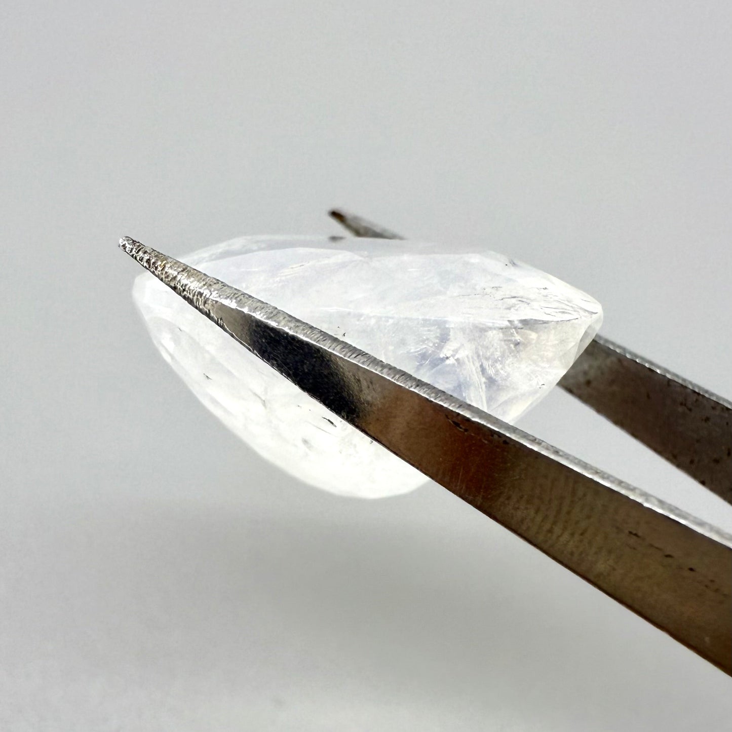 Milky White Rutilated Quartz Oval 14.7 Ct