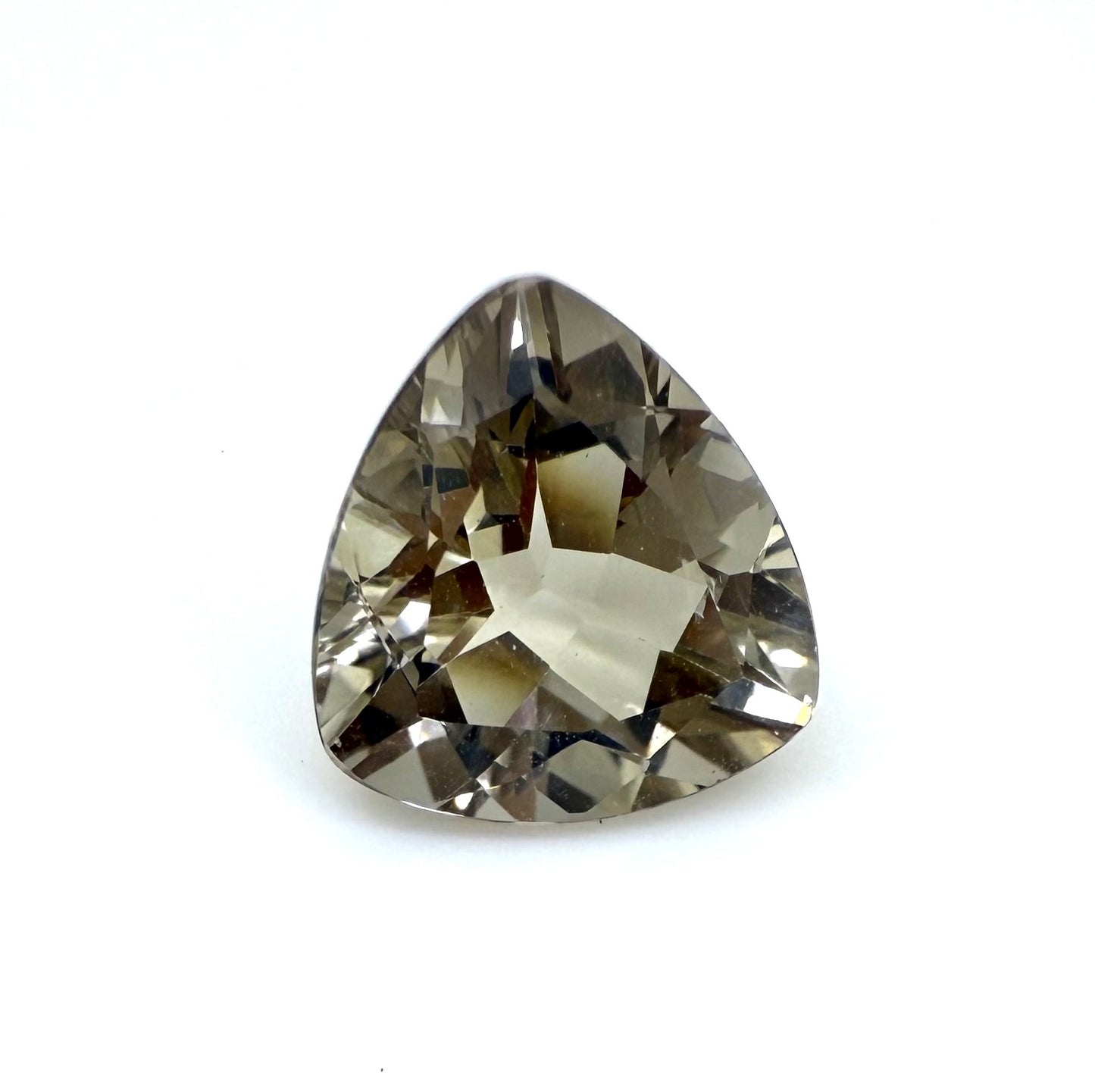 Champagne Topaz Trillion 3.8 Ct