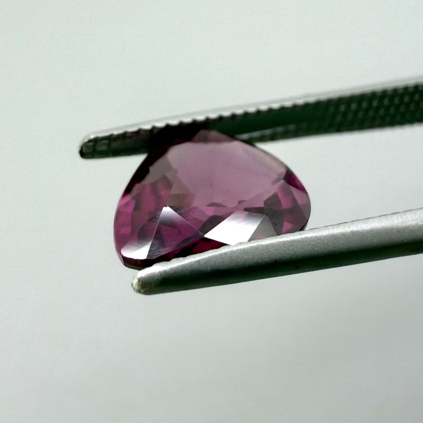 Pink-Red Rhodolite Pear 1.72 Ct