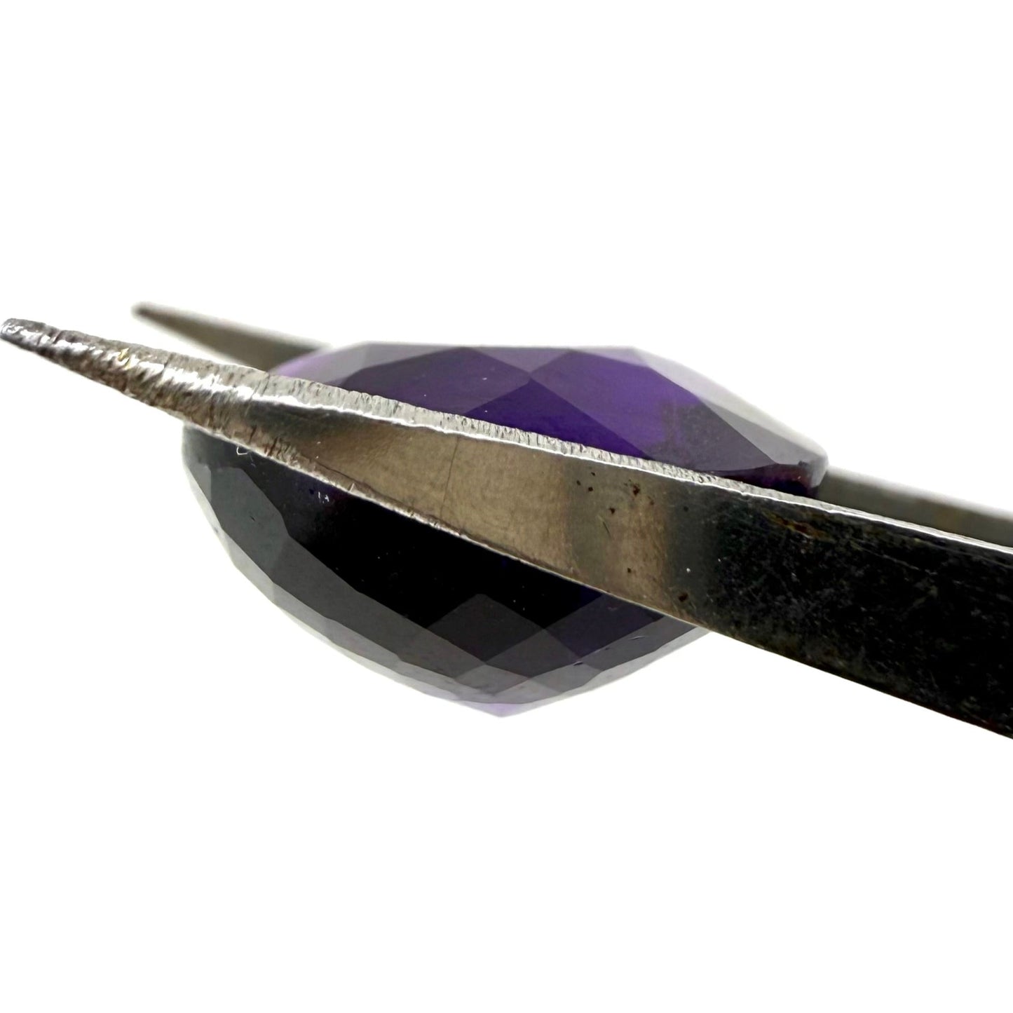 Dark Purple/Pink Hues Amethyst Round 8.49 Ct