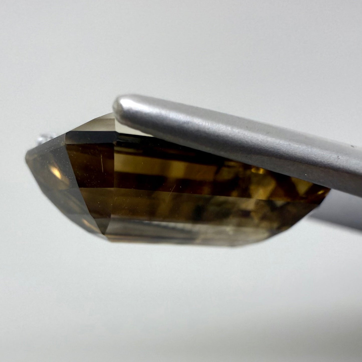 Golden-Brown Citrine Emerald Cut 9.7 Ct