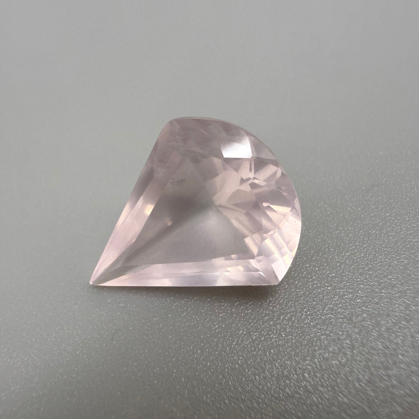 Rose Quartz Fancy Pear 8.12 Ct