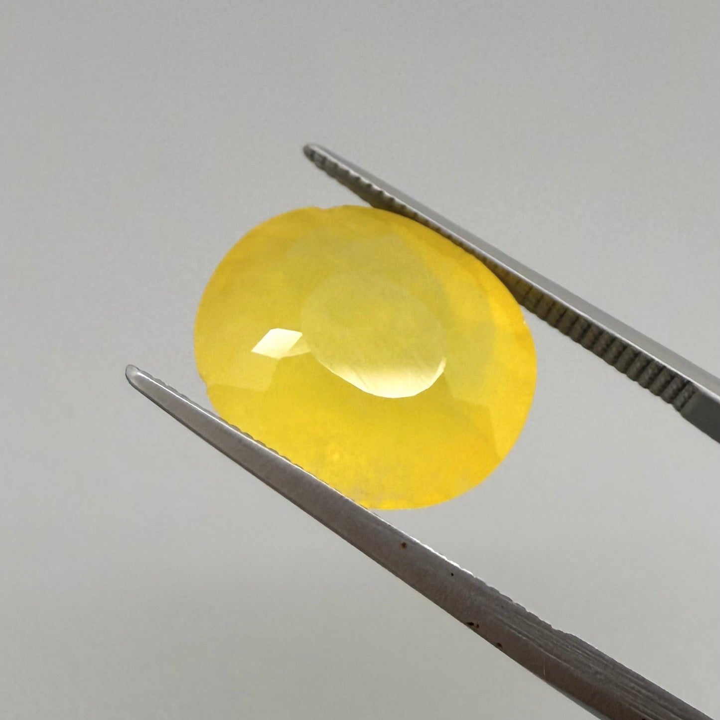 Yellow Fire Opal Oval 7.15 Ct