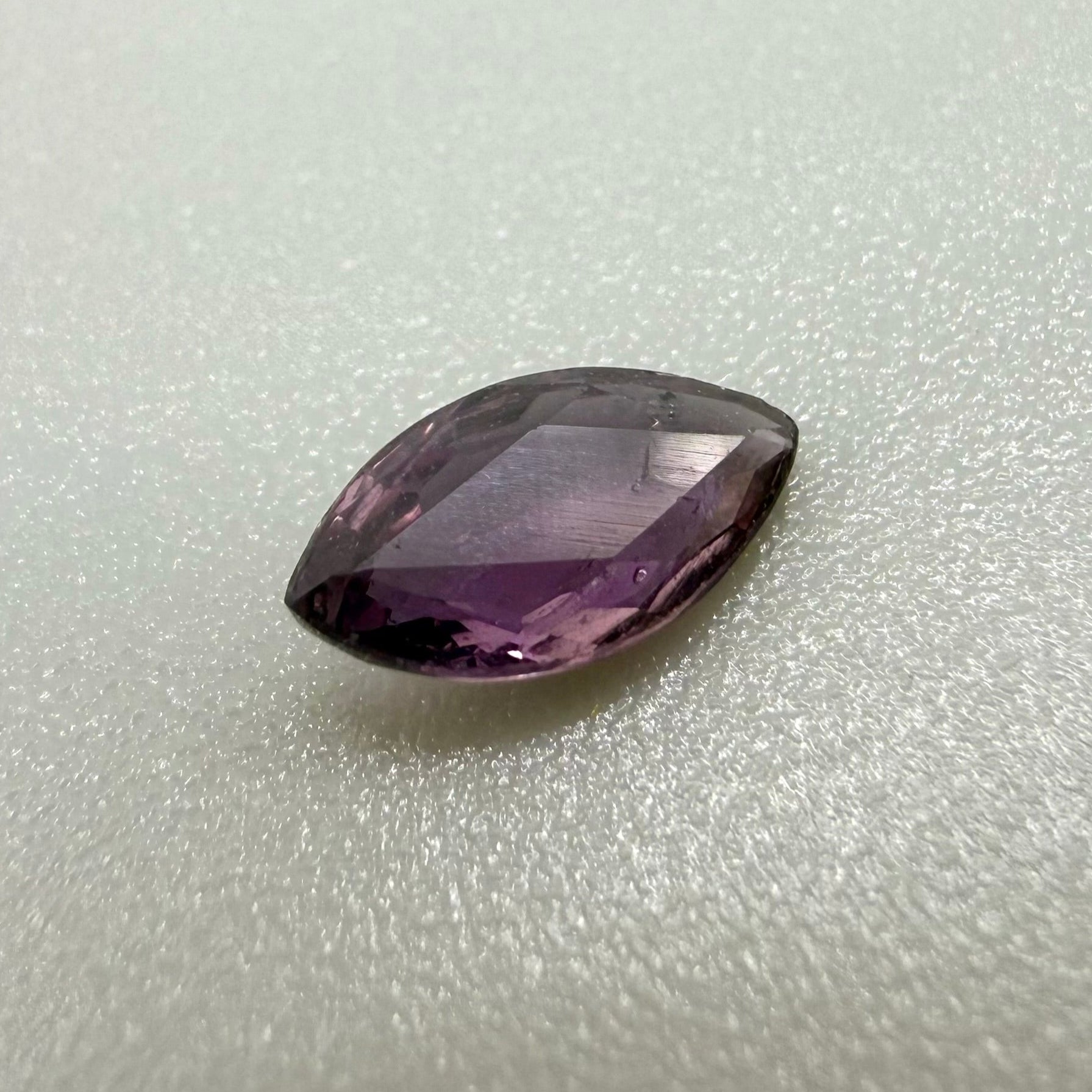 Natural Pink Purple Sapphire gemstone marquise cut
