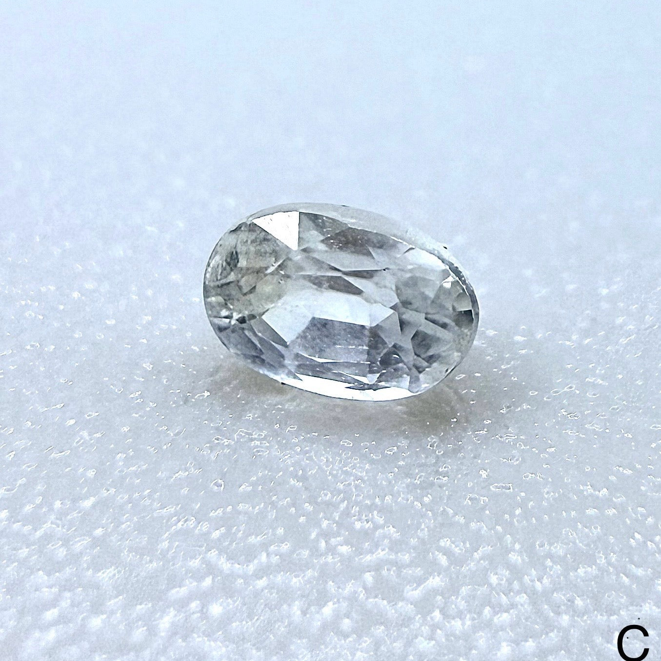 Multi Color (Blue, Yellow, White) Sapphire Lot Oval 1.73 Ct
