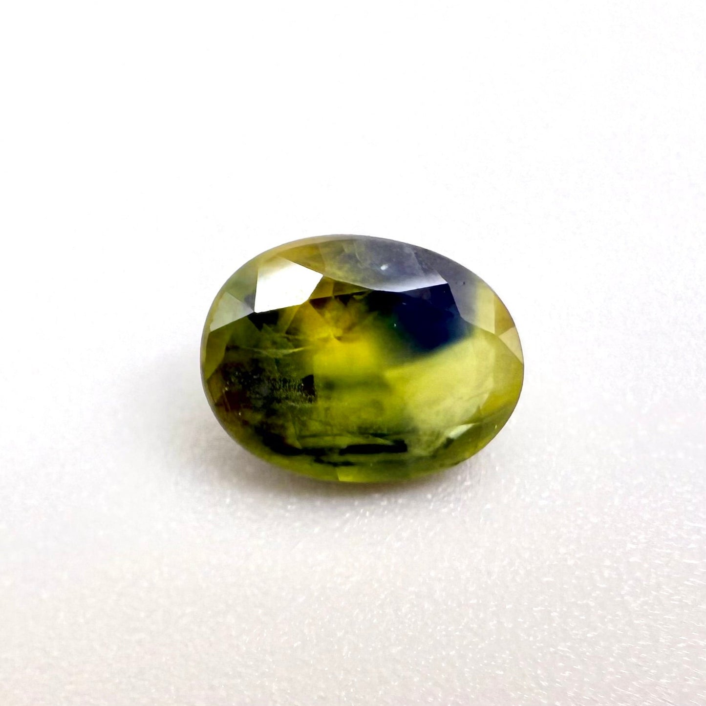 Bi-Color (Yellow Blue) Sapphire Oval 2 Ct