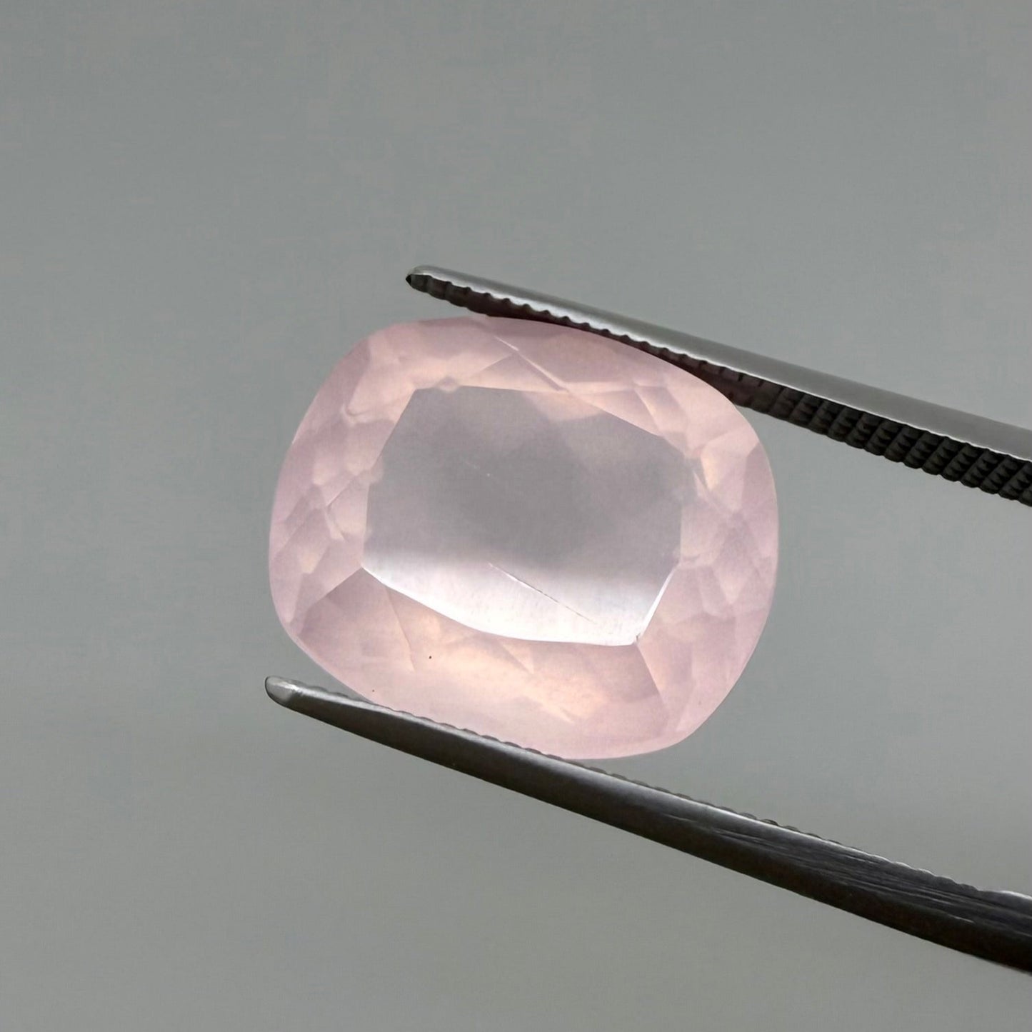 Rose Quartz Cushion 9.85 Ct