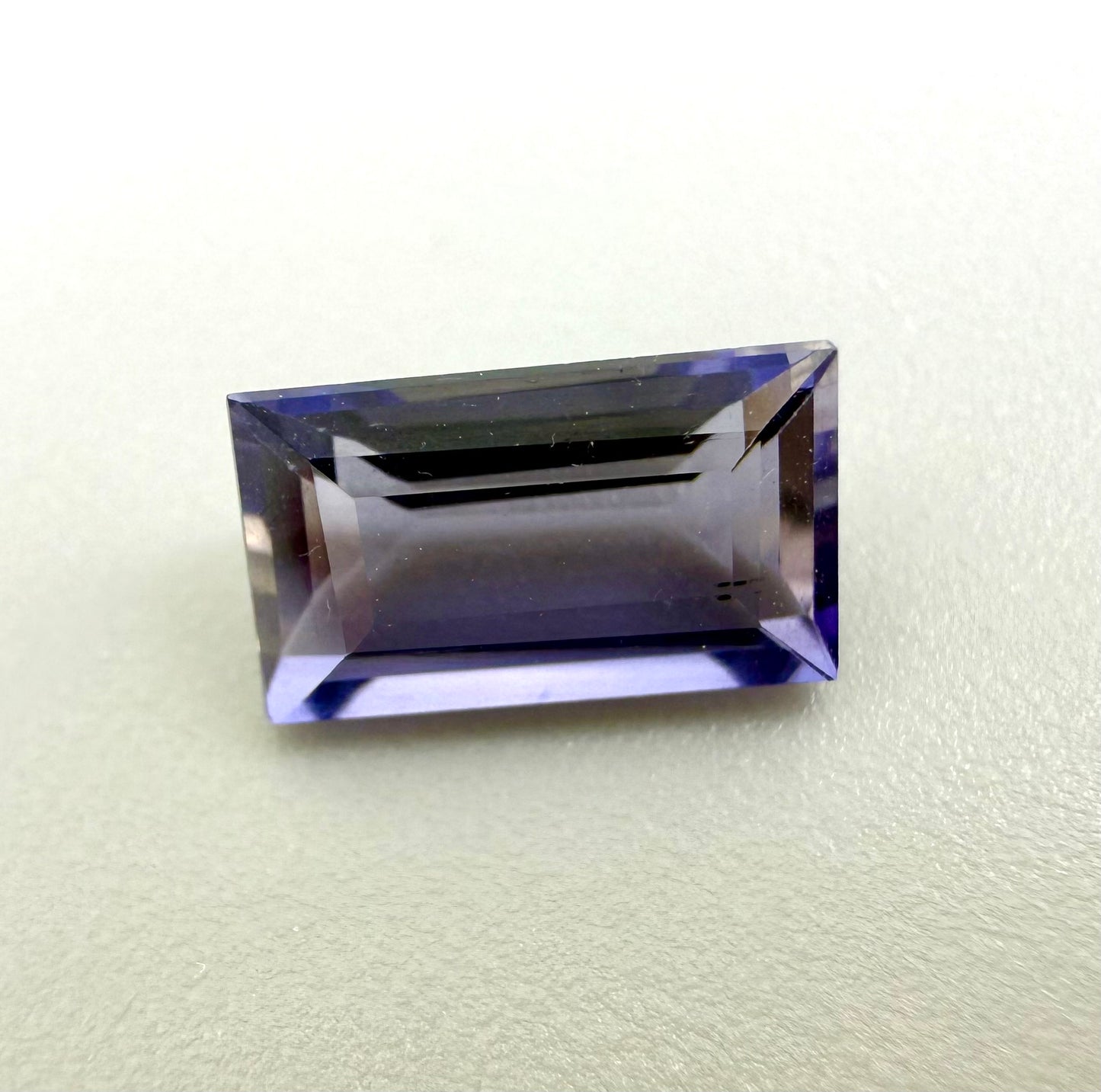 Violet Hues Iolite Baguette 0.75 Ct