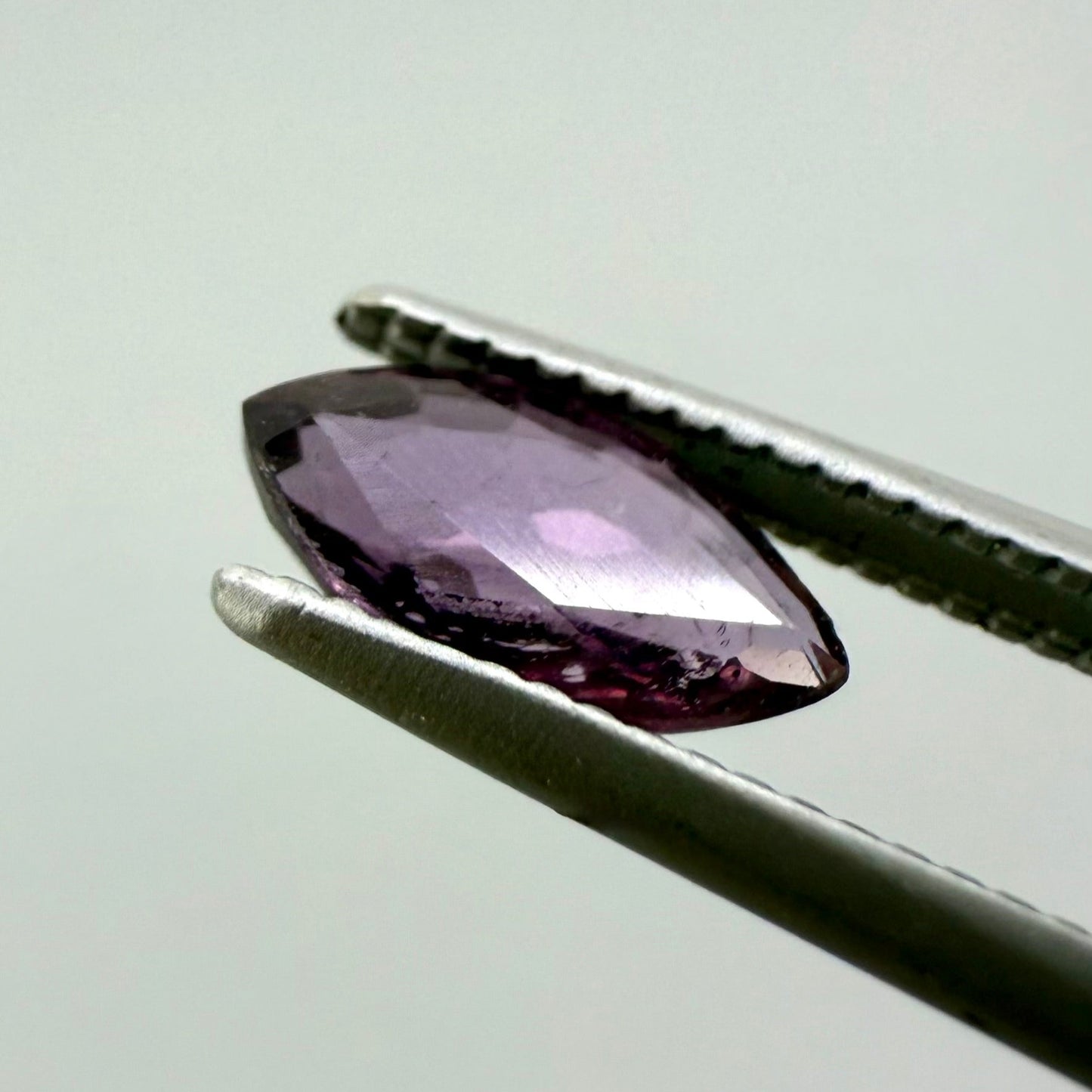 Pink-Purple Sapphire Marquise 0.73 Ct