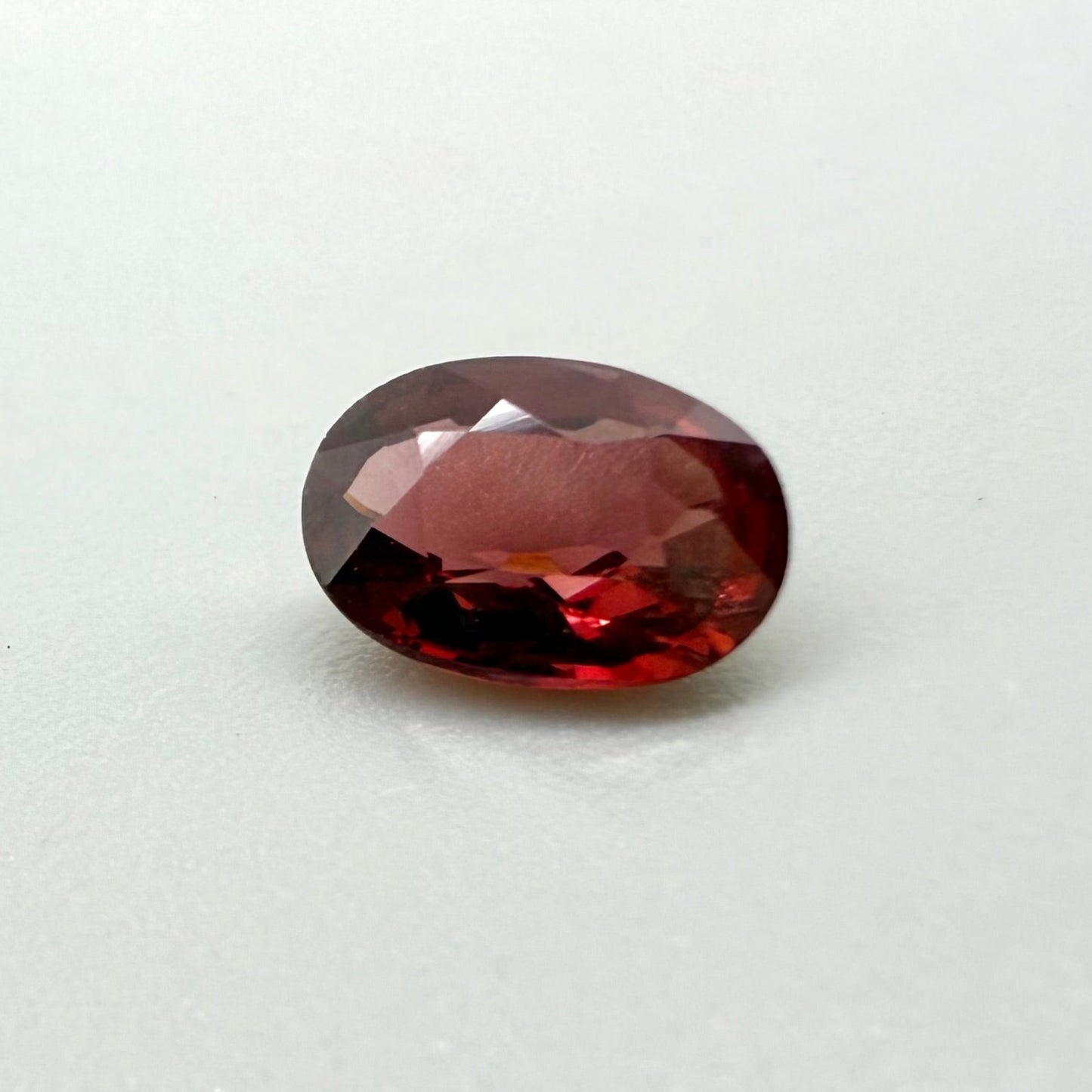 Red Rhodolite Oval 1.5 Ct