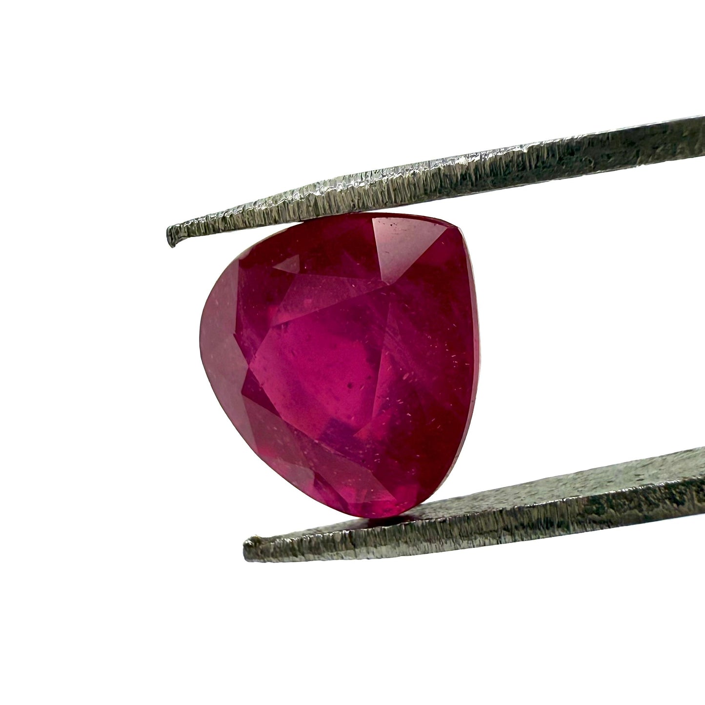 Pinkish Red Ruby Pear 2.01 Ct