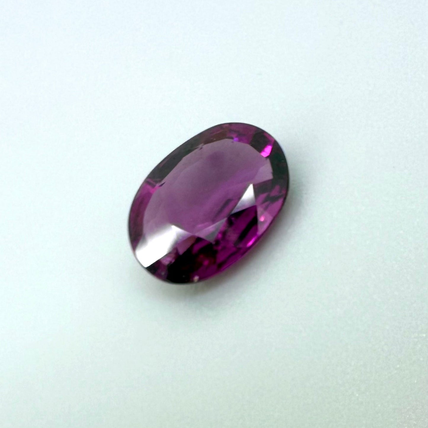 Vibrant Purple Rhodolite Oval 3.14 Cts