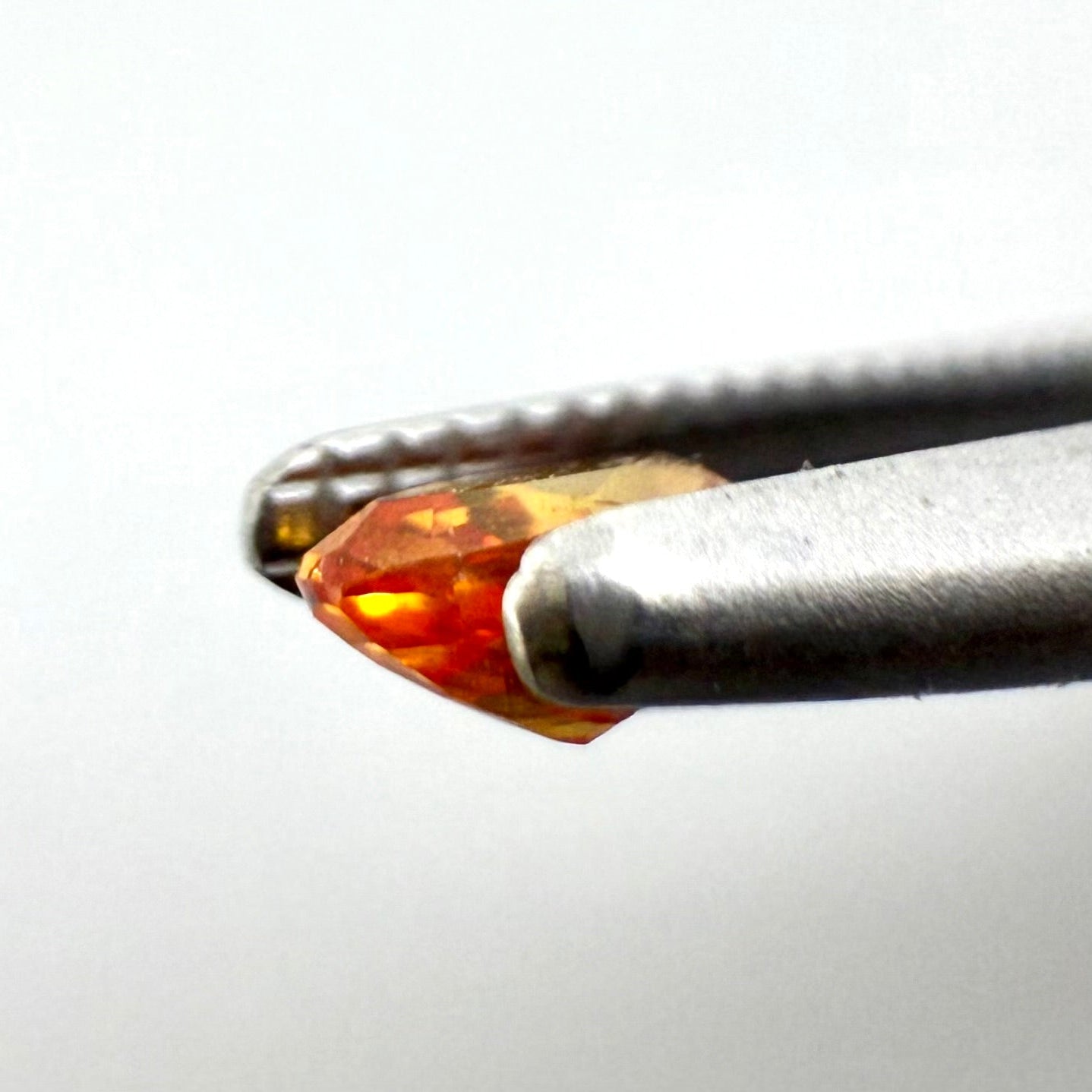 Orange Sapphire Marquise 0.24 Ct