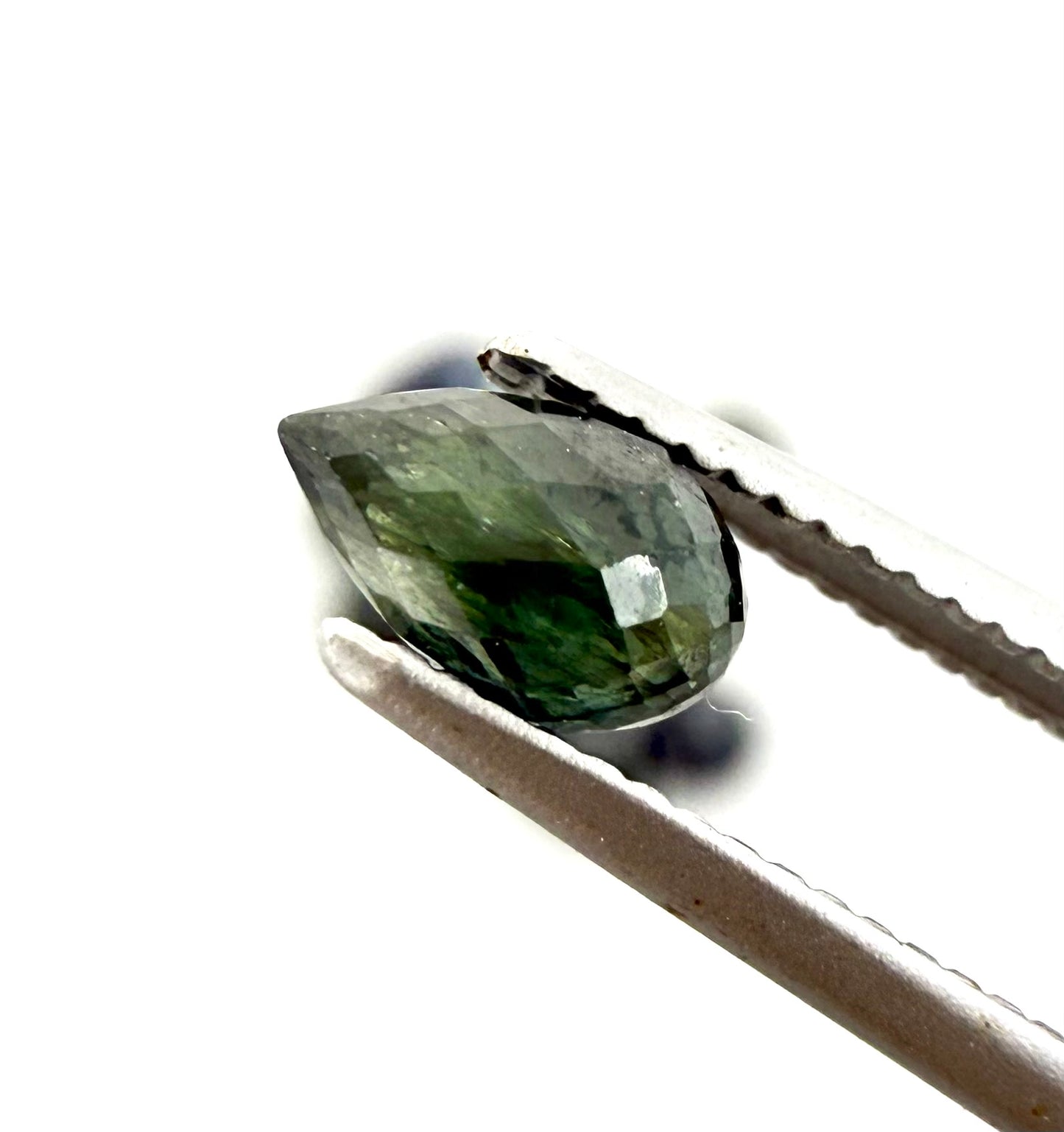 Dark Green and Blue Sapphire 6.26 Ct Lot Pineapple