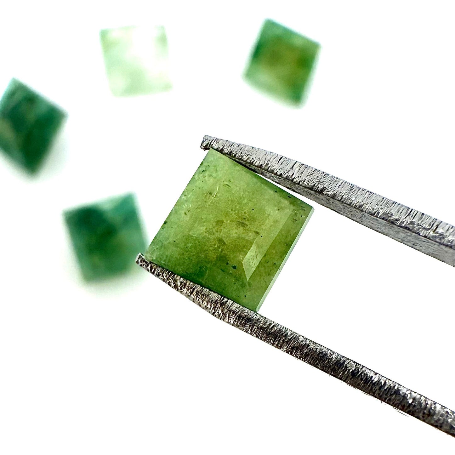 Emerald Lot Emerald cut 3.8 Ct