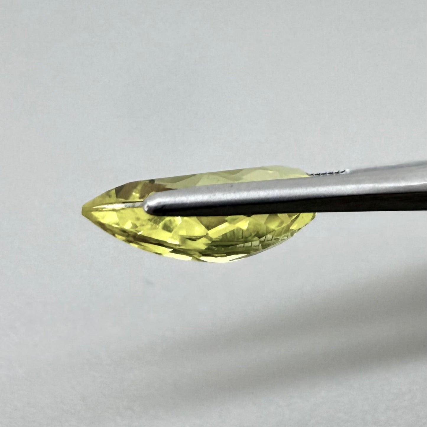 Vibrant Lemon Quartz Pear 6.48 Ct