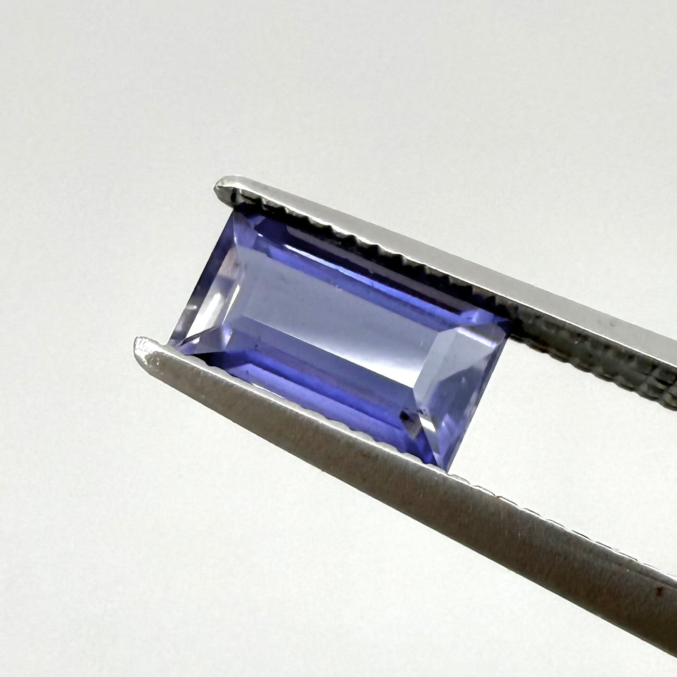 Violet Hues Iolite Baguette 0.75 Ct