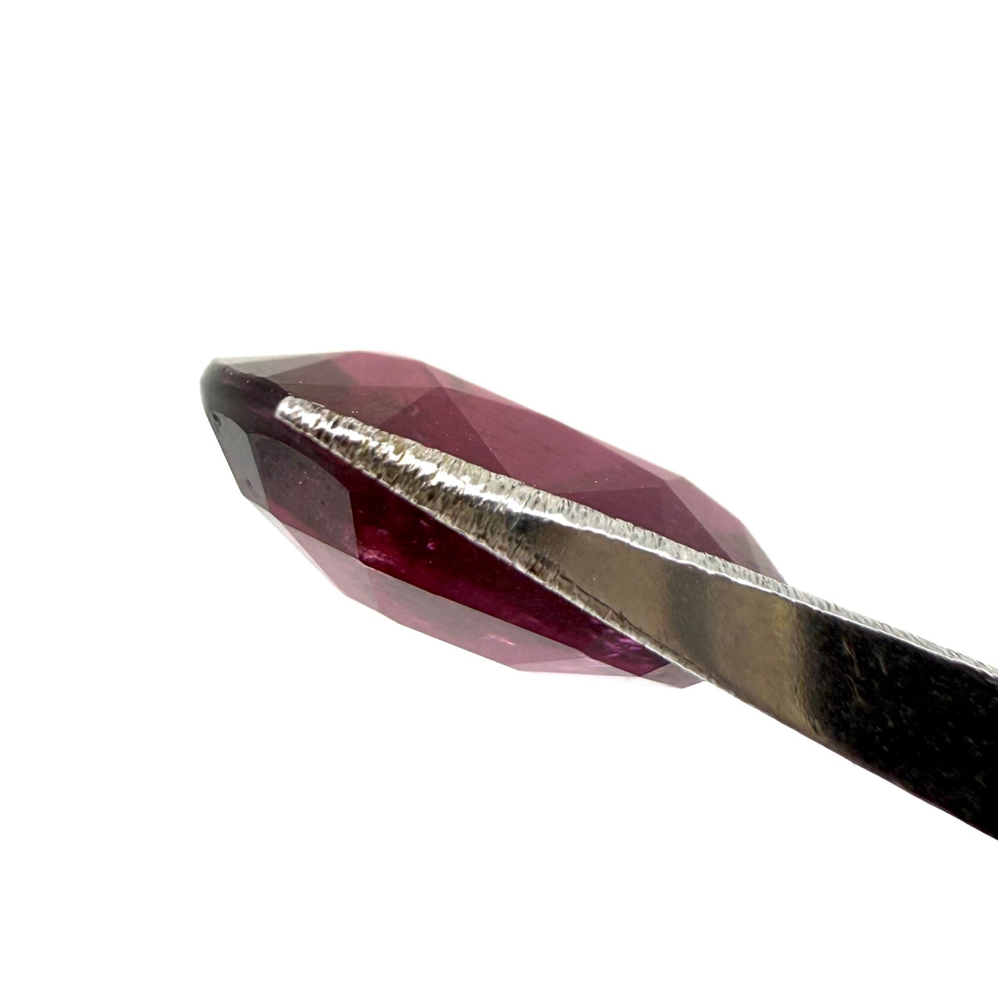 Dark Purple Rubellite Oval 5.84 Ct
