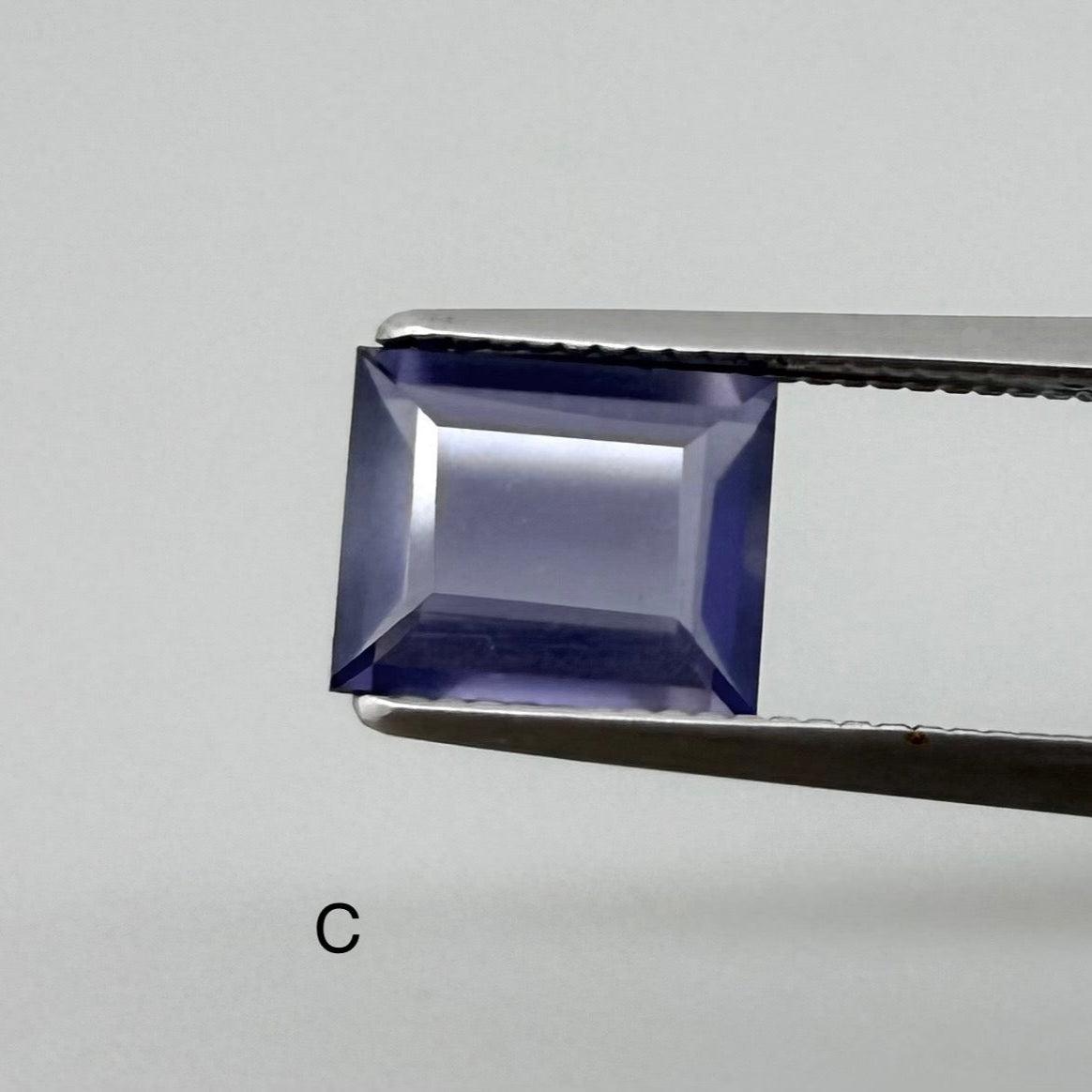 Violet Hues Iolite Lot Baguette 14.7 Ct