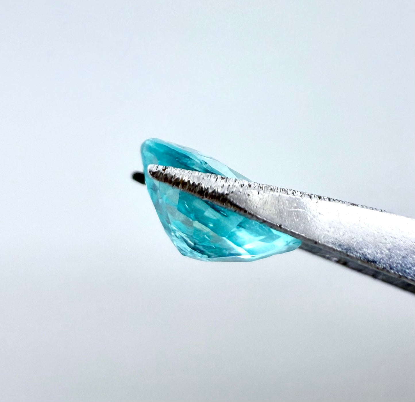 Vibrant Blue Apatite Oval 1.14 Ct