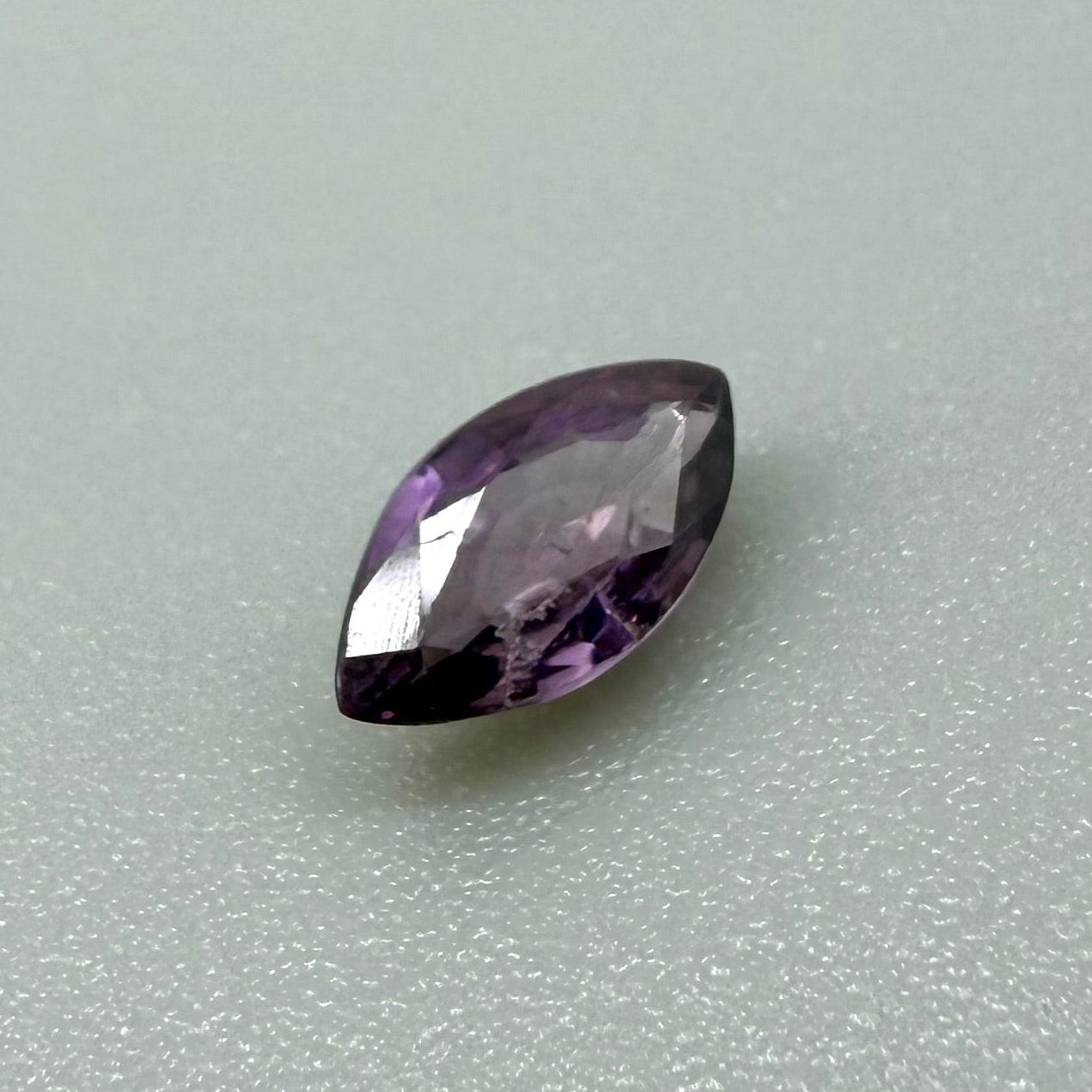 Pink-Purple Sapphire Marquise 0.83 Ct