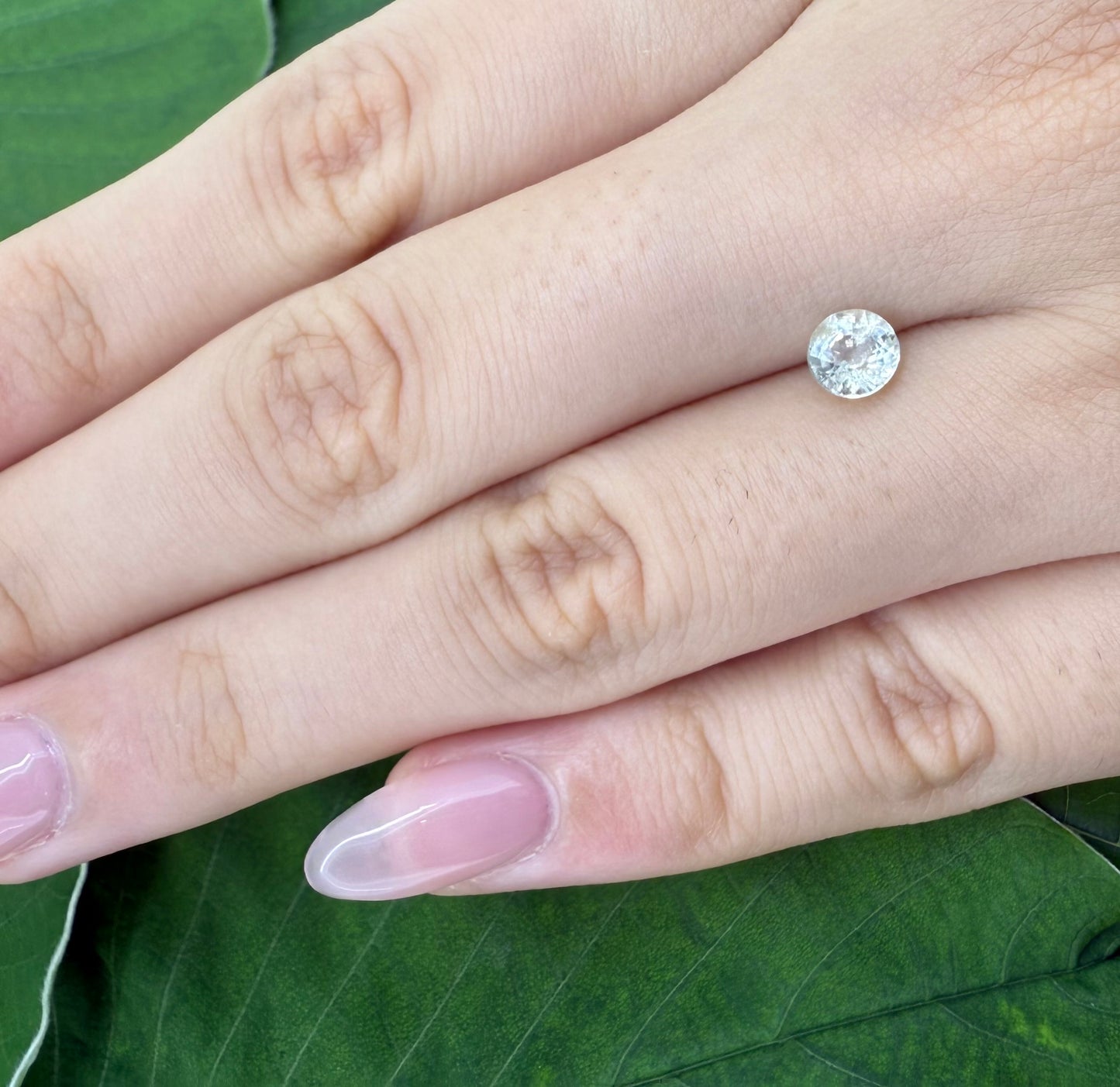 Prasiolite Round 0.55 Ct
