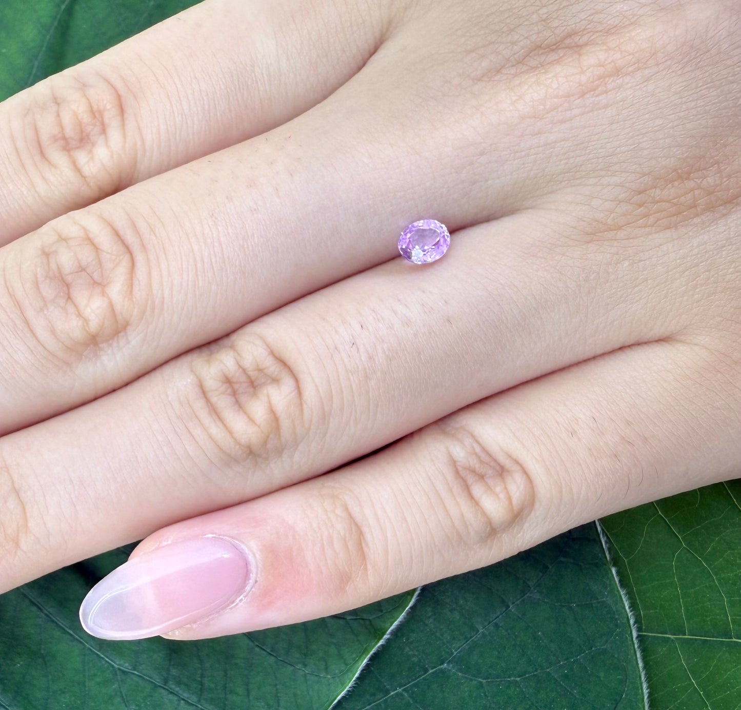 Pink Sapphire Oval 0.4 Ct