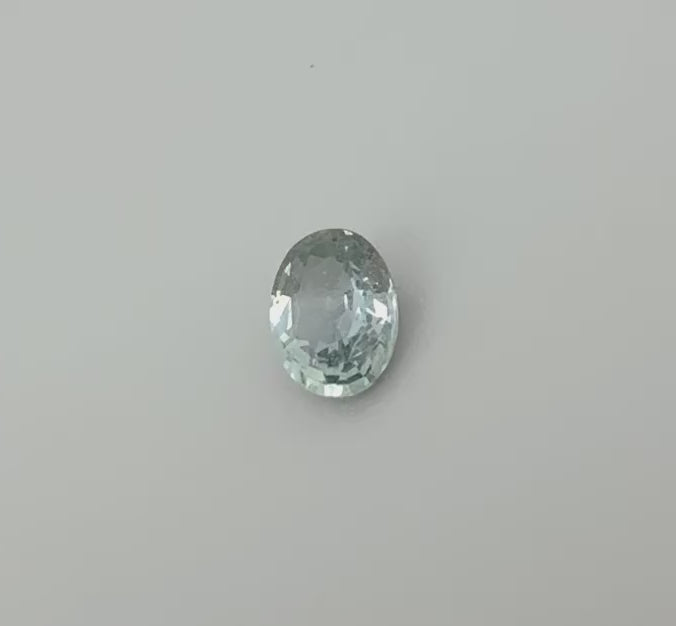 Natural Bi-Color Sapphire gemstone oval cut