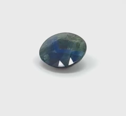 Natural Blue Sapphire gemstone cushion cut