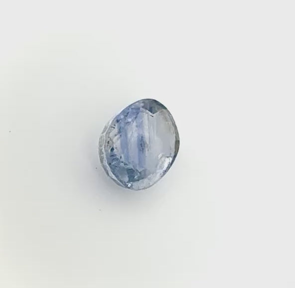Natural Blue Sapphire gemstone oval cut