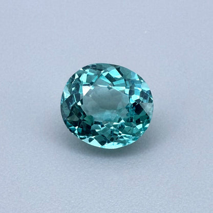 Vivid Blue Apatite Oval 0.96 Ct