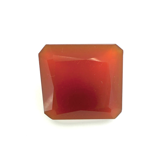 Fiery Orange Chalcedony Radiant 8.8 Ct