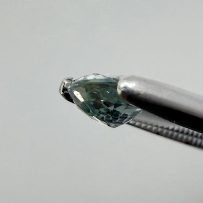 Pastel Blue Sapphire Oval 0.55 Ct