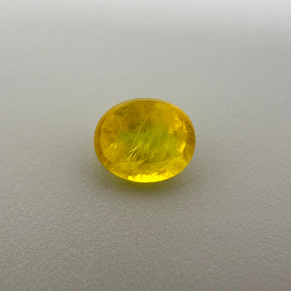 Yellow Sapphire Oval 1.06 Ct