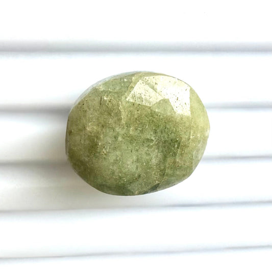 Moss Green Emerald Oval 10.67 Ct