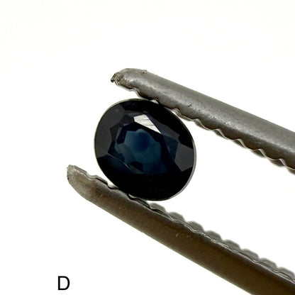 Multi-Blue Hues Sapphire Lot Oval 34.6 Ct