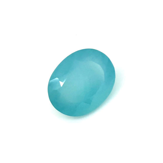 Candy Blue Chalcedony Oval 4.69 Ct