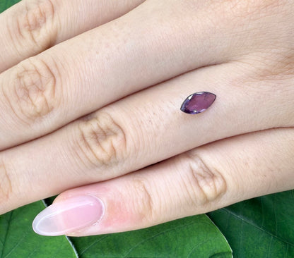 Pink-Purple Sapphire Marquise 0.73 Ct