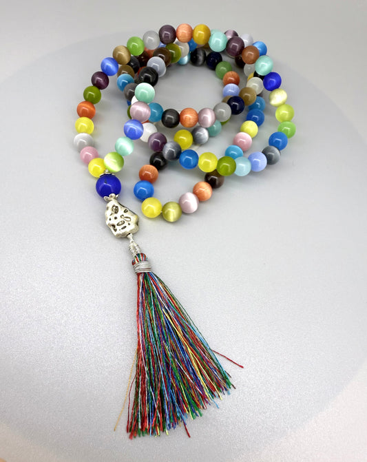 Mala ‘Cat's Eye Colored’