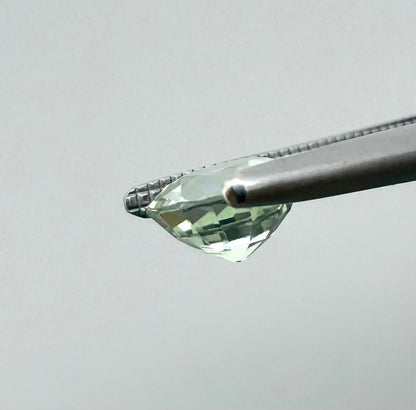 Prasiolite Round 0.99 Ct