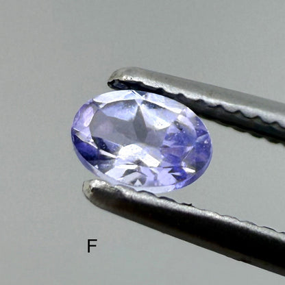 Violet Blue Hues Tanzanite Lot Oval 27.14 Ct