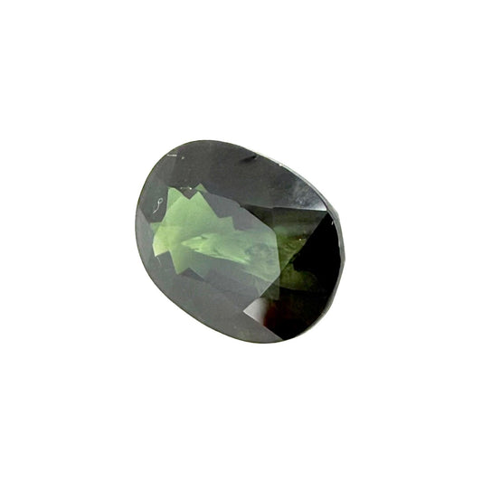 Large Green Sapphire Oval 5.06 Ct