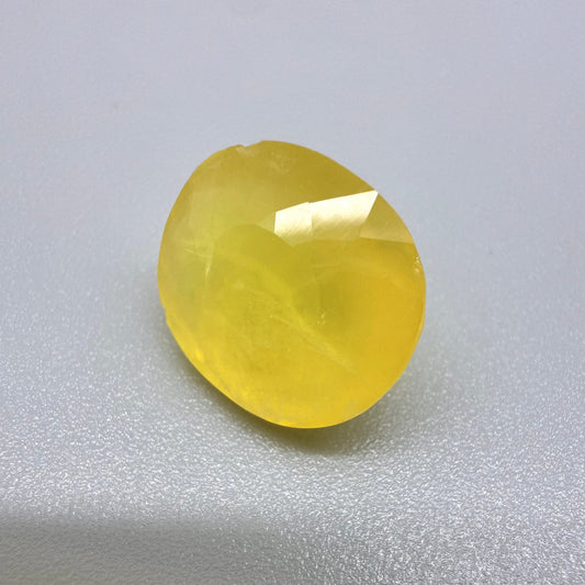 Yellow Fire Opal Oval 7.15 Ct